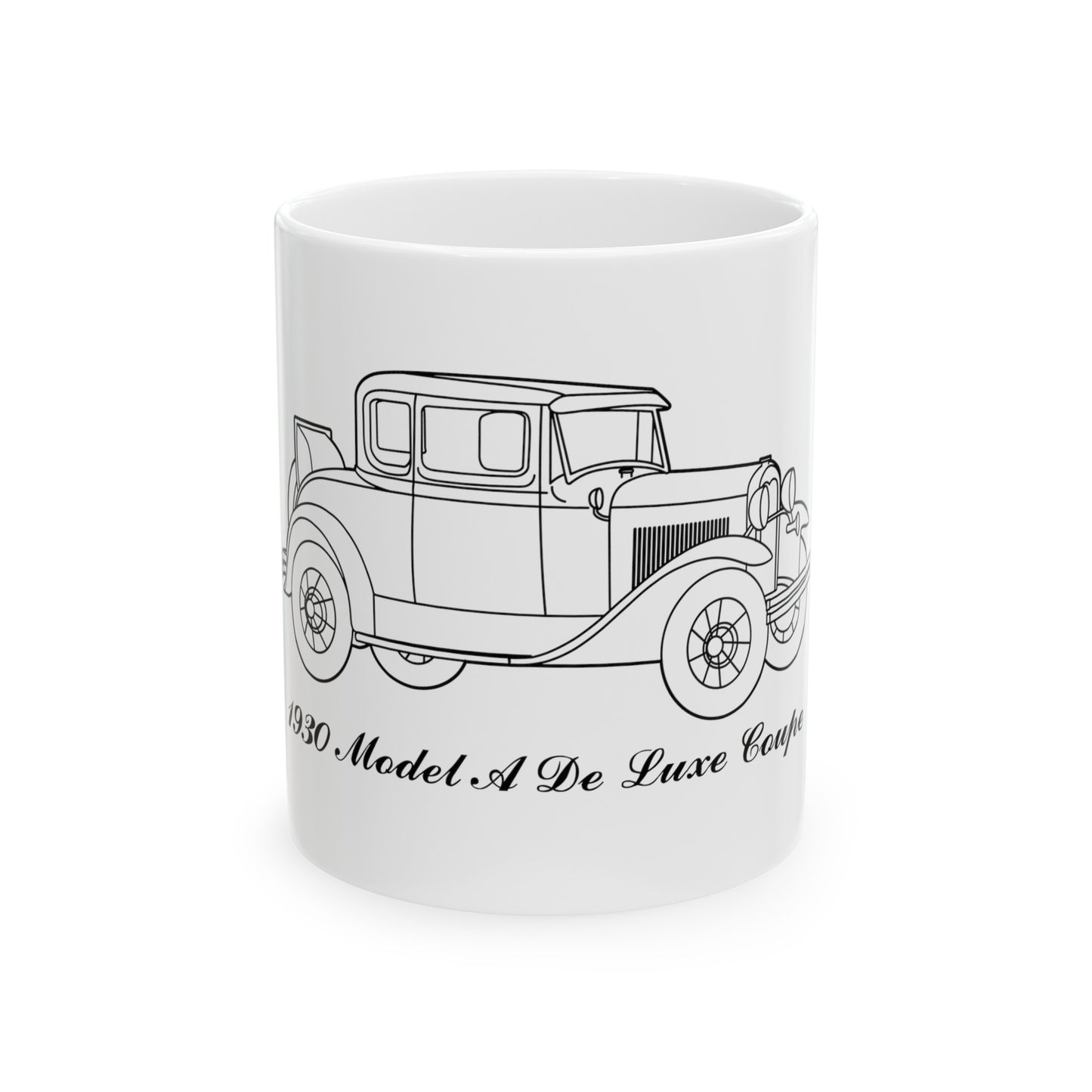 1930 De Luxe Coupe White Mug