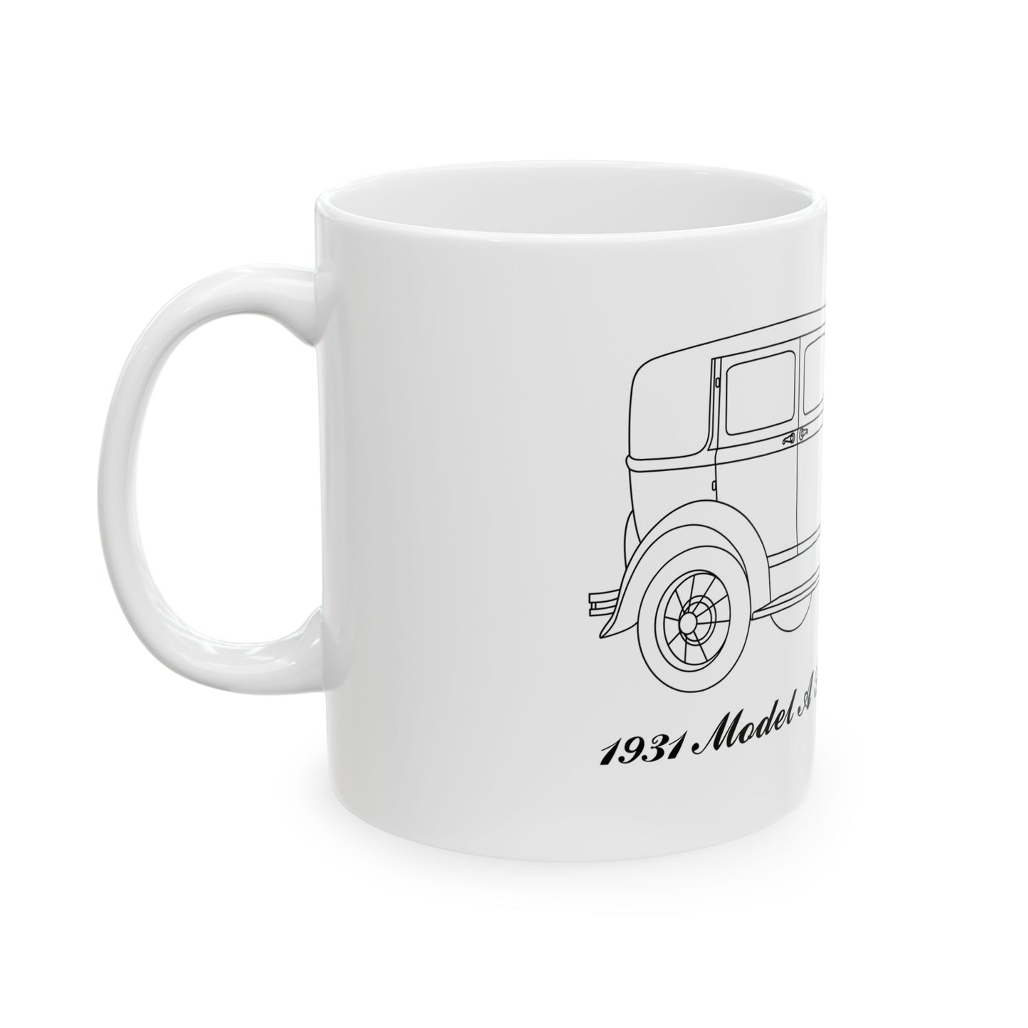 1931 Fordor Blindback White Mug