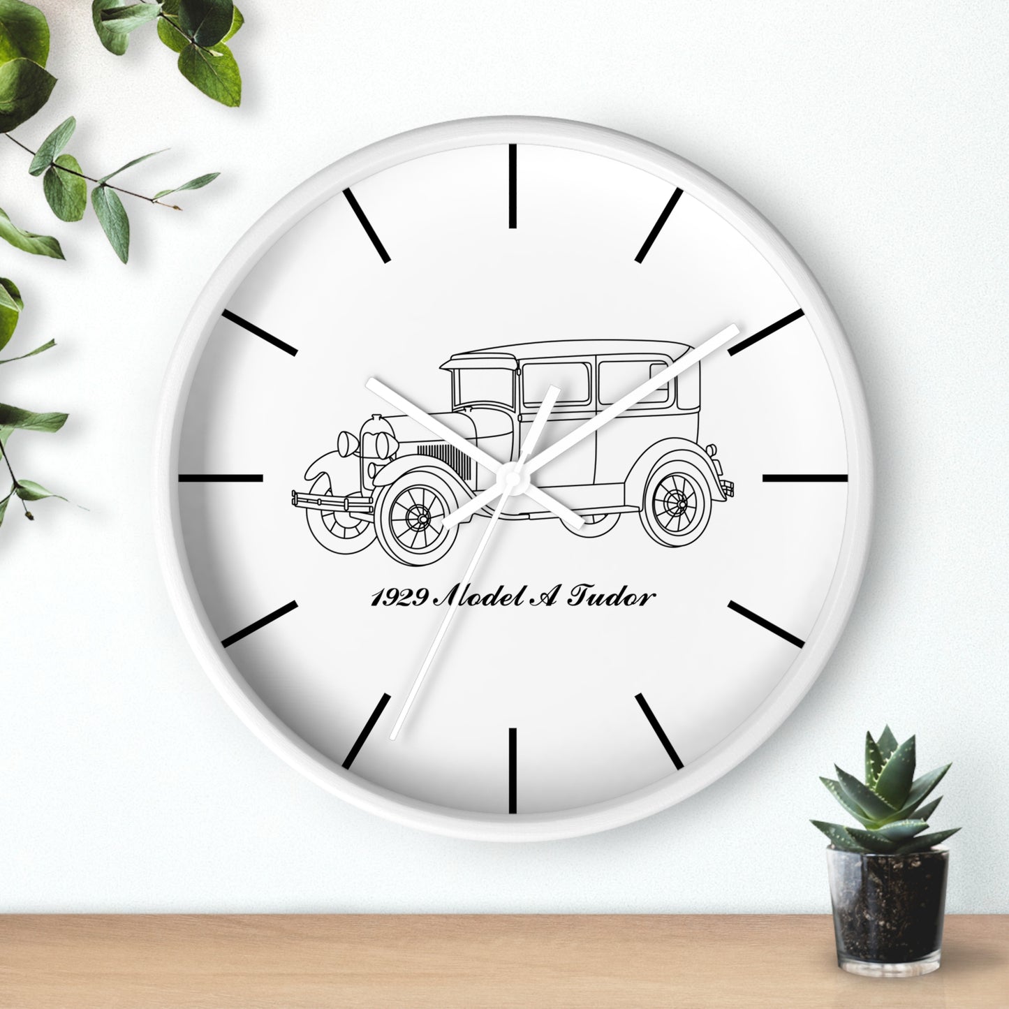 1929 Tudor Wall Clock