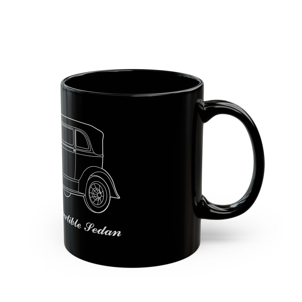 1931 Convertible Sedan Black Mug