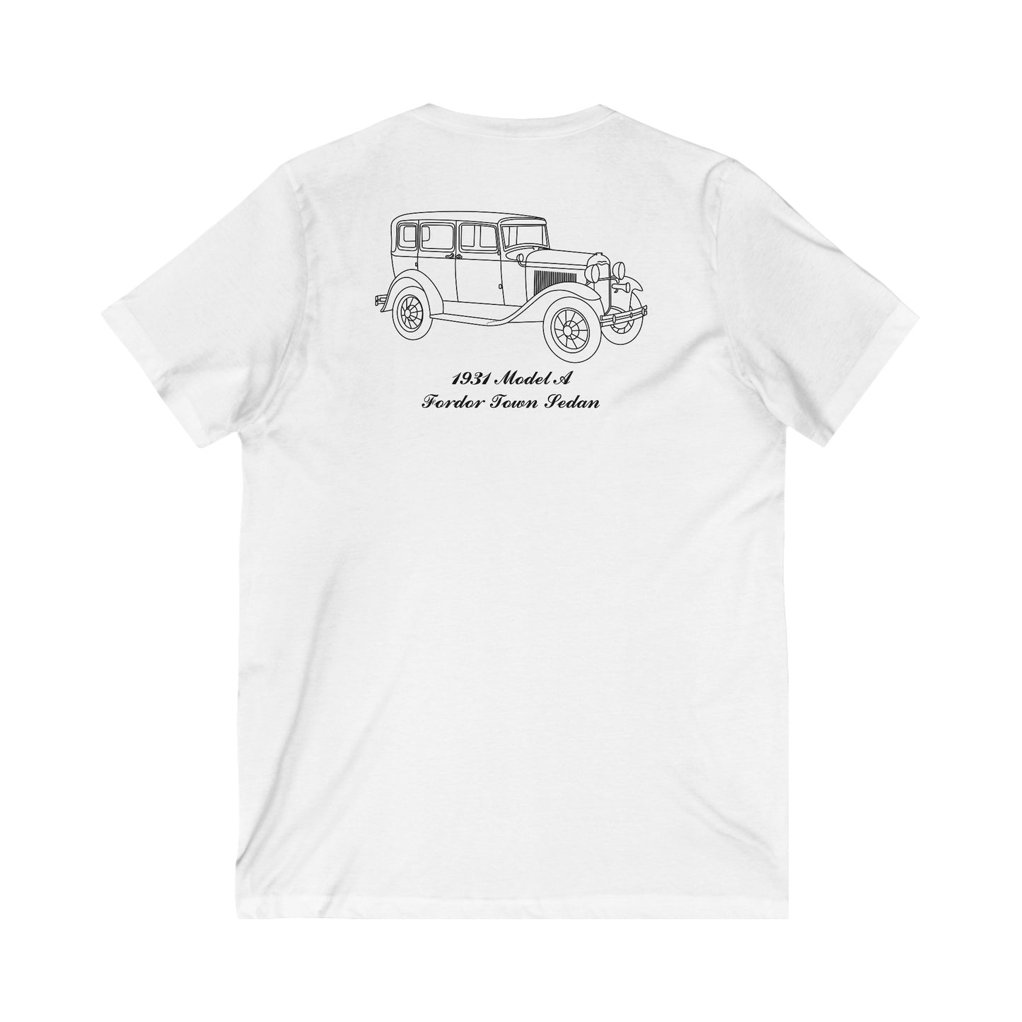 1931 Fordor Town Sedan Women's V-Neck Shirt