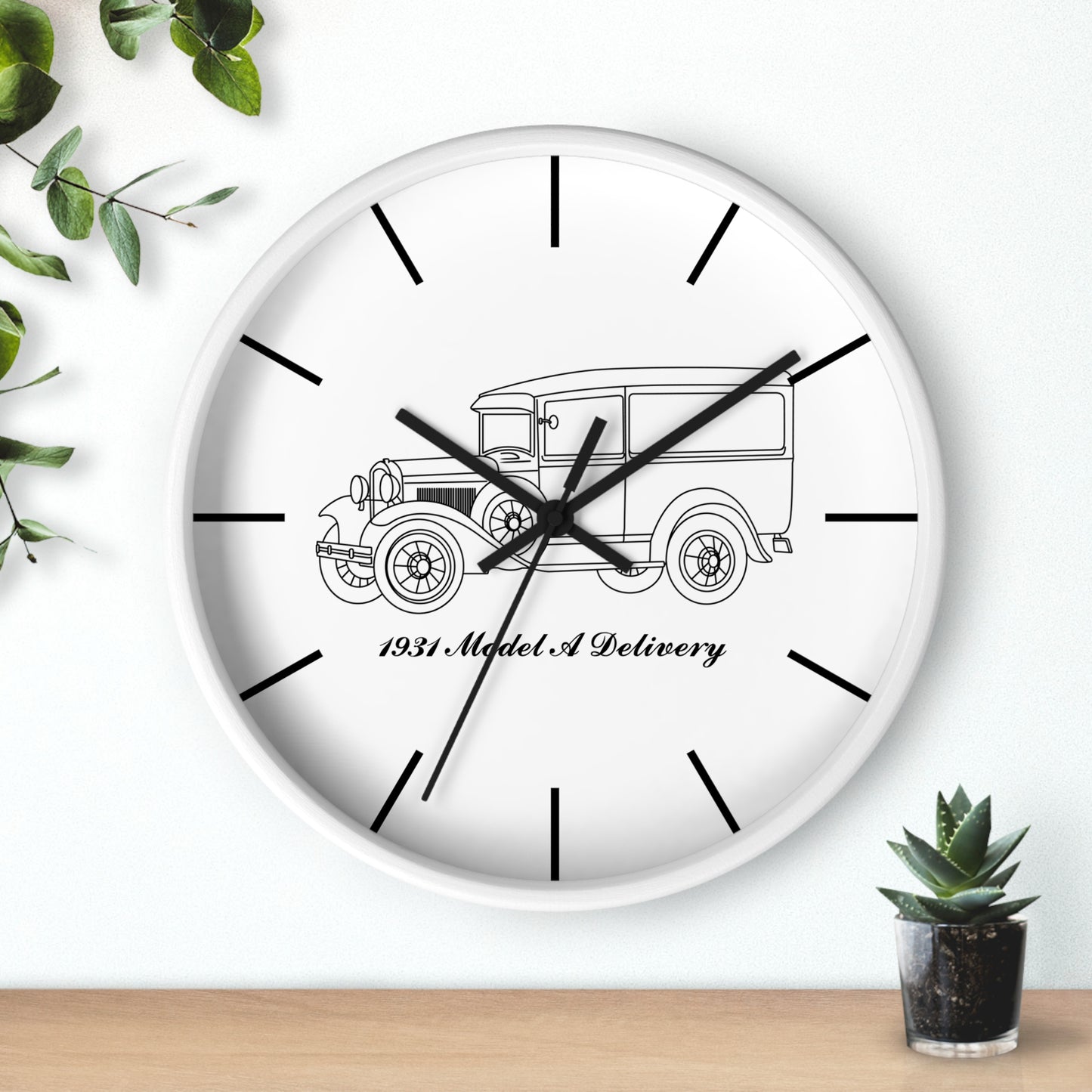 1931 Delivery Wall Clock