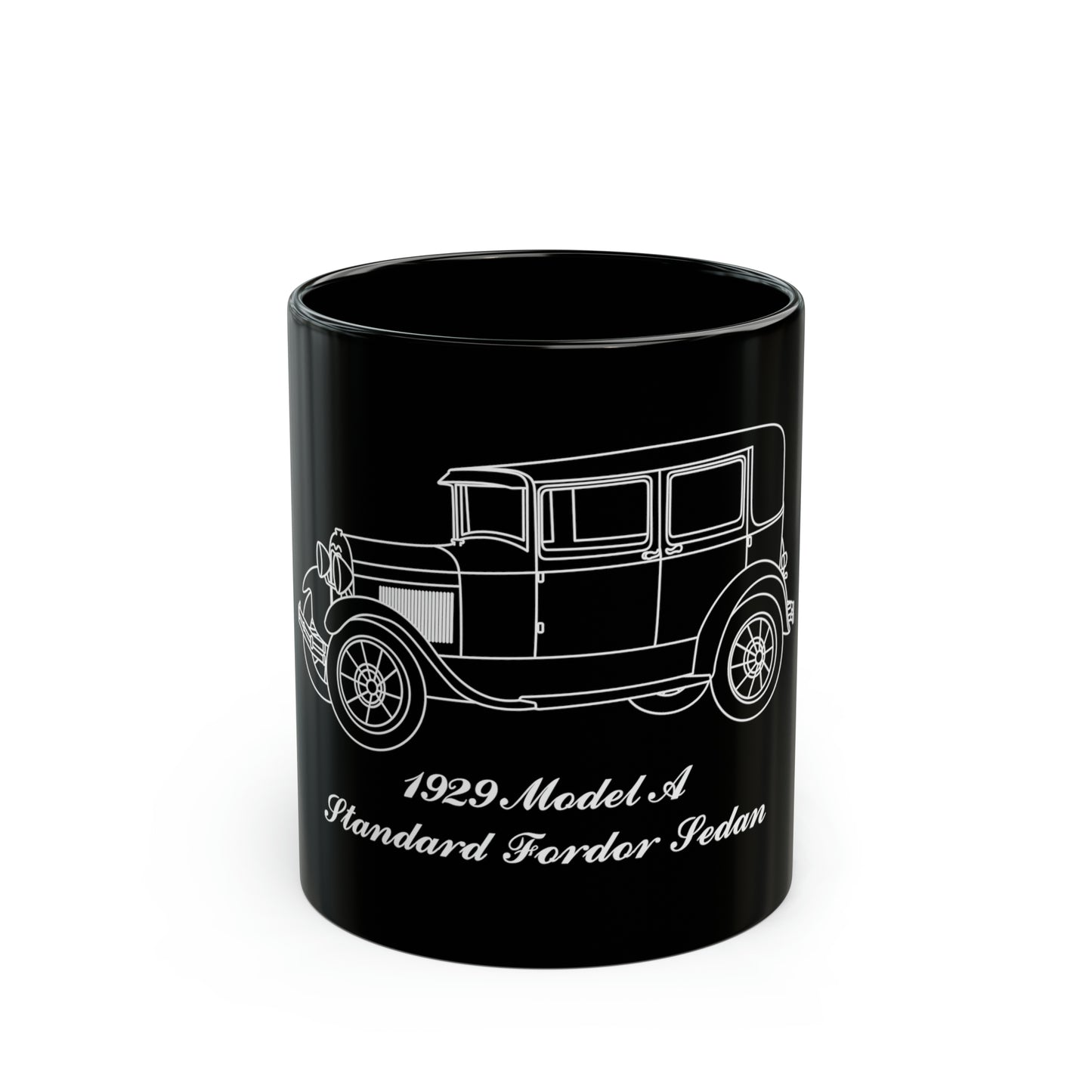 1929 Standard Fordor Sedan (2-Window) Black Mug