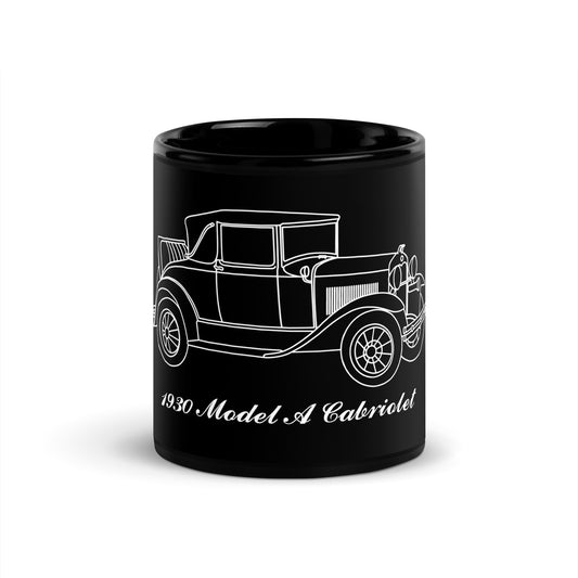 1930 Cabriolet Black Mug