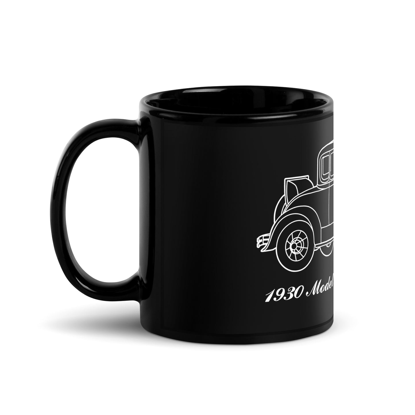 1930 De Luxe Coupe Black Mug