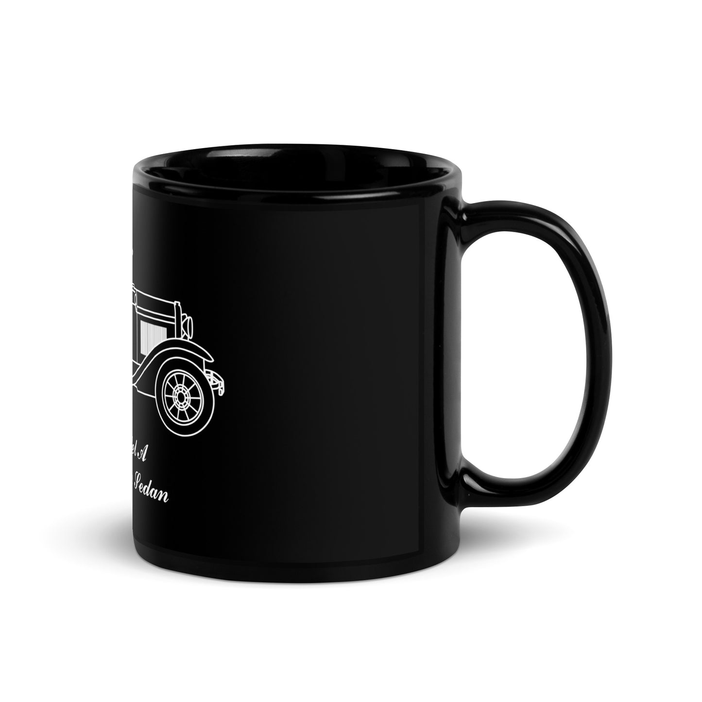 1930 Fordor Town Sedan Black Mug