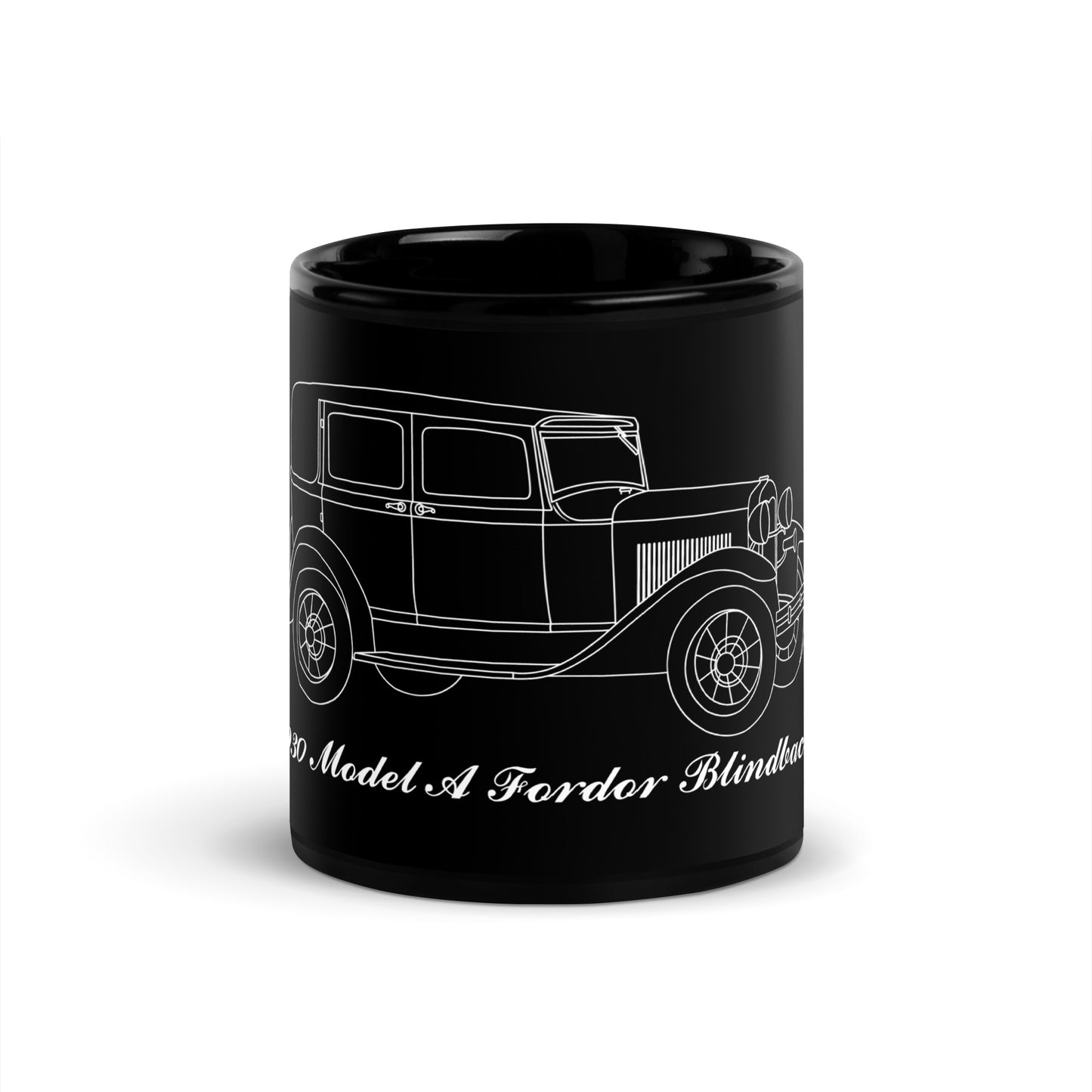 1930 Fordor Standard Blindback Black Mug