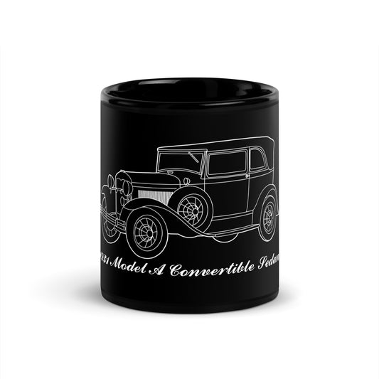 1931 Convertible Sedan Black Mug