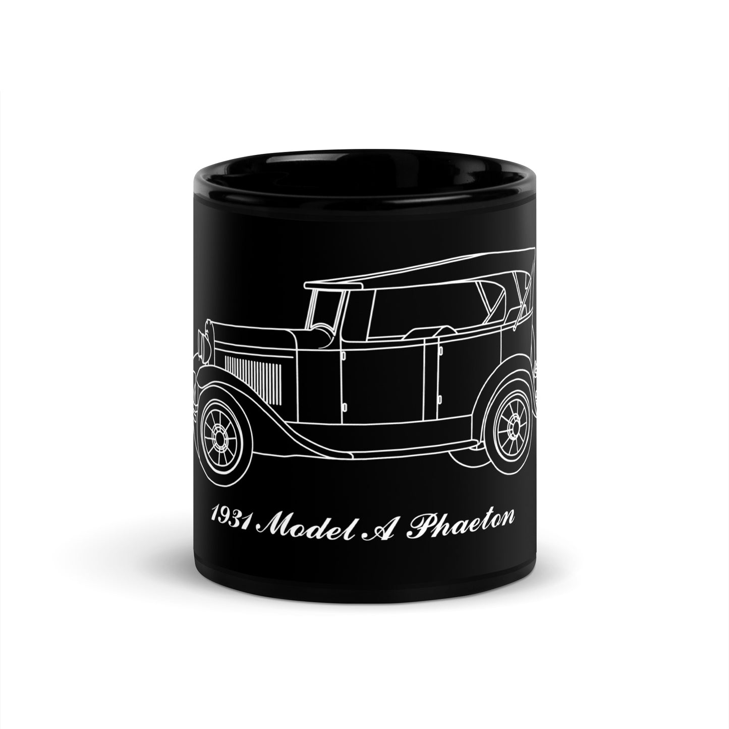 1931 Phaeton Black Mug