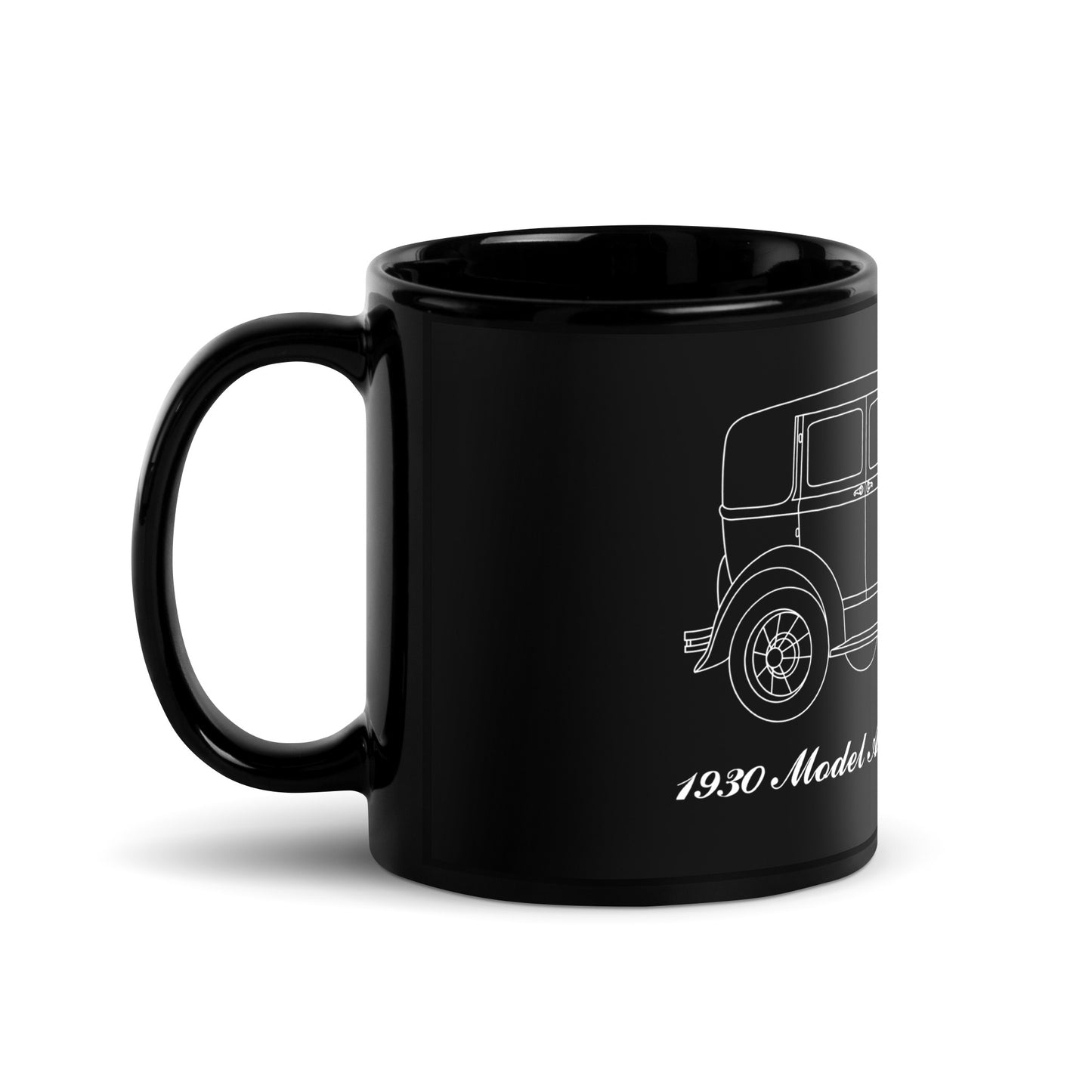 1930 Fordor Standard Blindback Black Mug