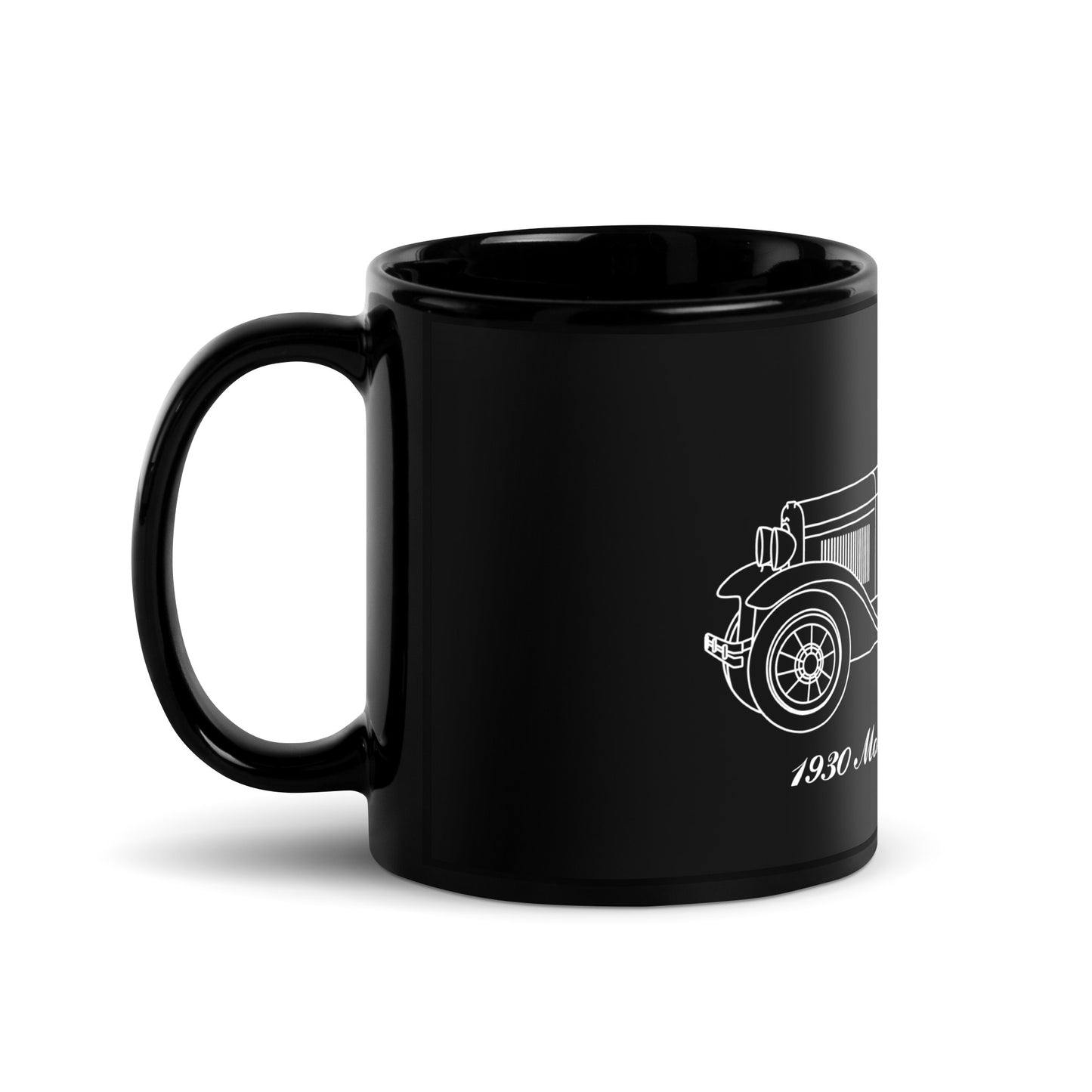 1930 Phaeton Black Mug