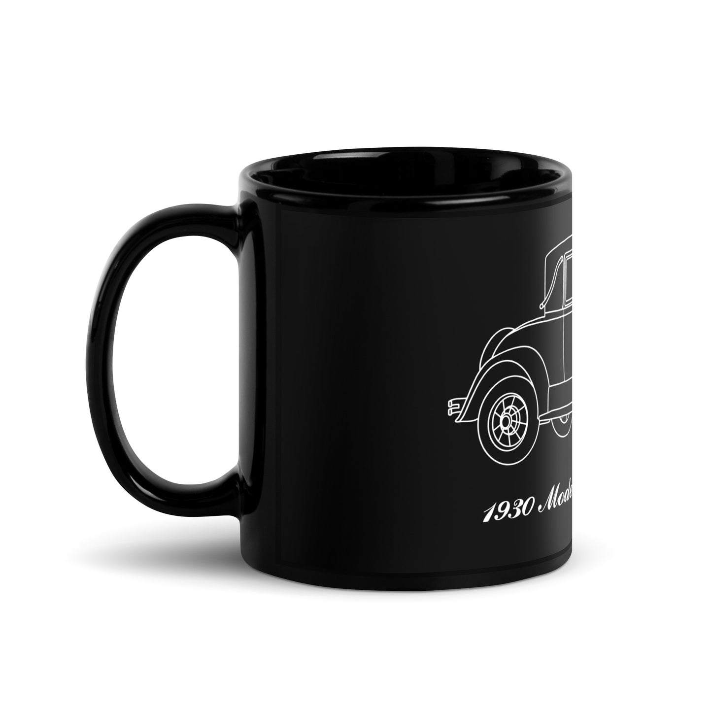 1930 Sport Coupe Black Mug