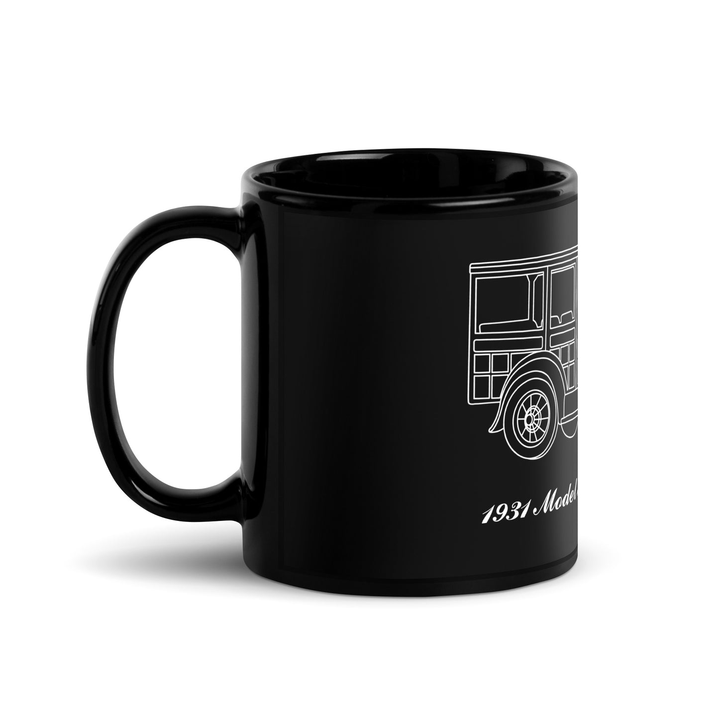 1931 Station Wagon Black Mug