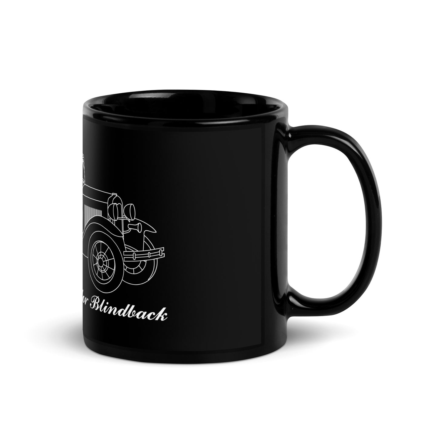 1930 Fordor Standard Blindback Black Mug