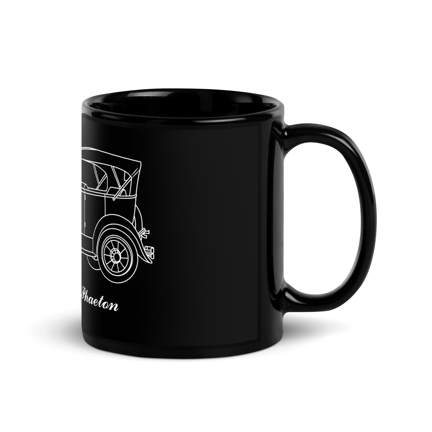 1930 Phaeton Black Mug