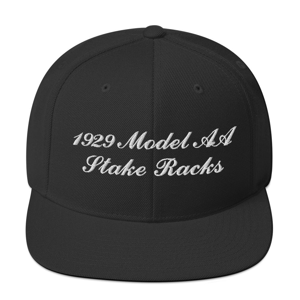 1929 AA Stake Racks Embroidered Black Hat