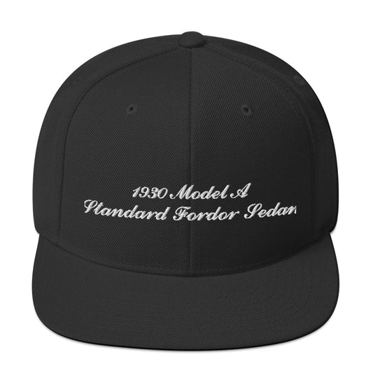 1930 Standard Fordor Sedan Embroidered Black Hat