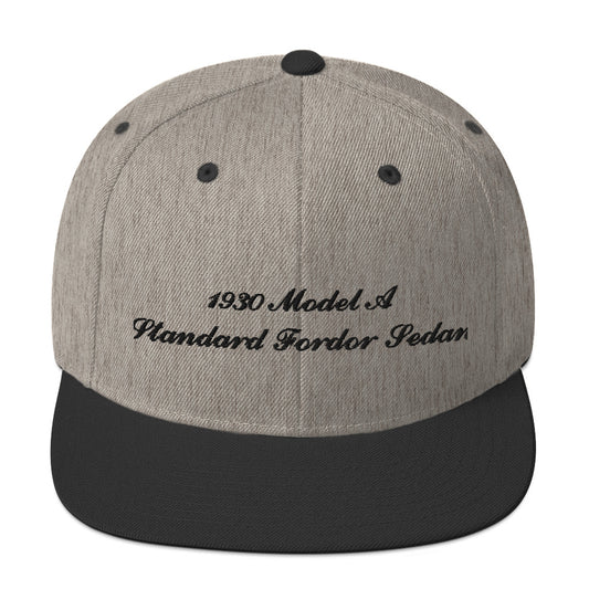 1930 Standard Fordor Sedan Embroidered Gray Hat