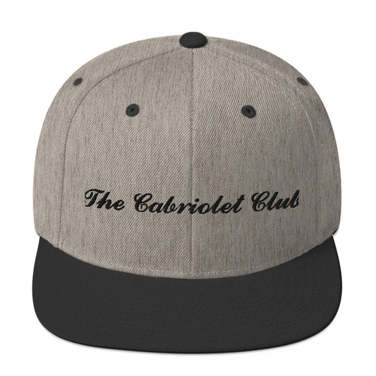 The Cabriolet Club Embroidered Gray Hat