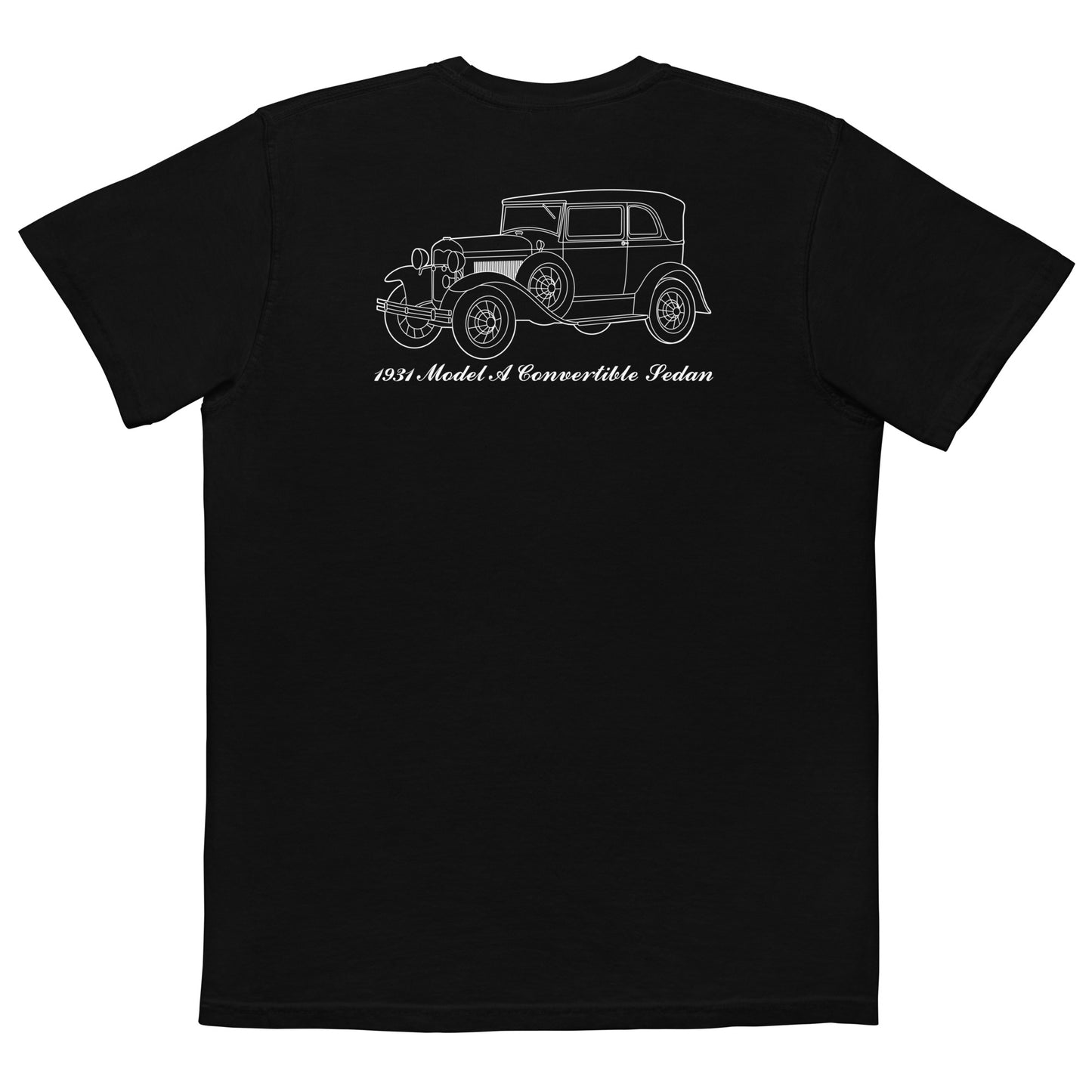 1931 Convertible Sedan Black Pocket T-Shirt