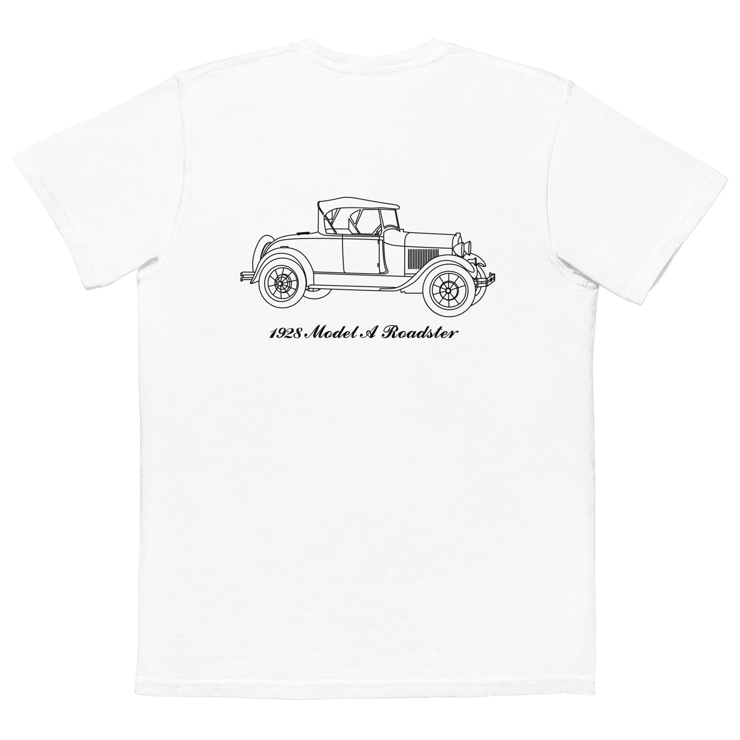 1928 Roadster White Pocket T-Shirt