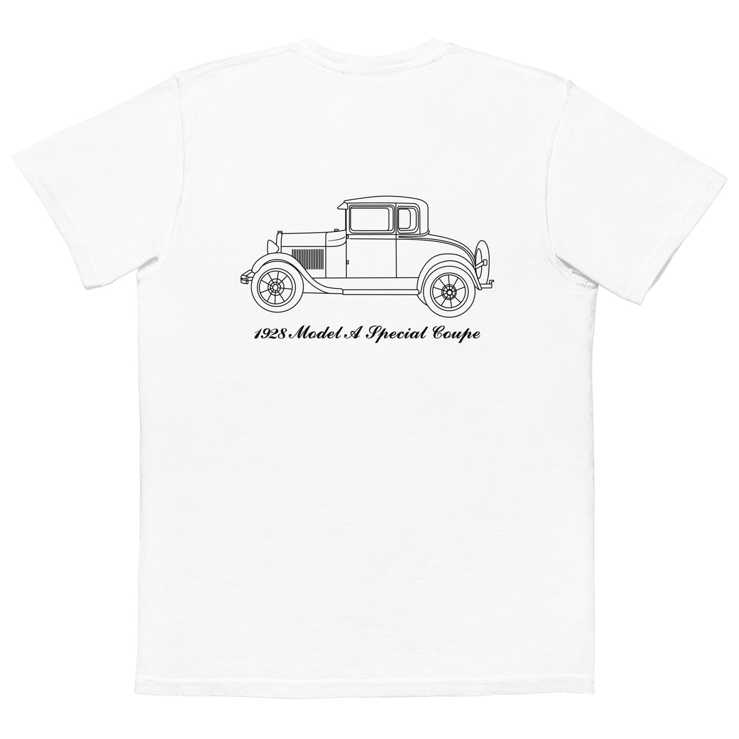 1928 Special Coupe White Pocket T-Shirt