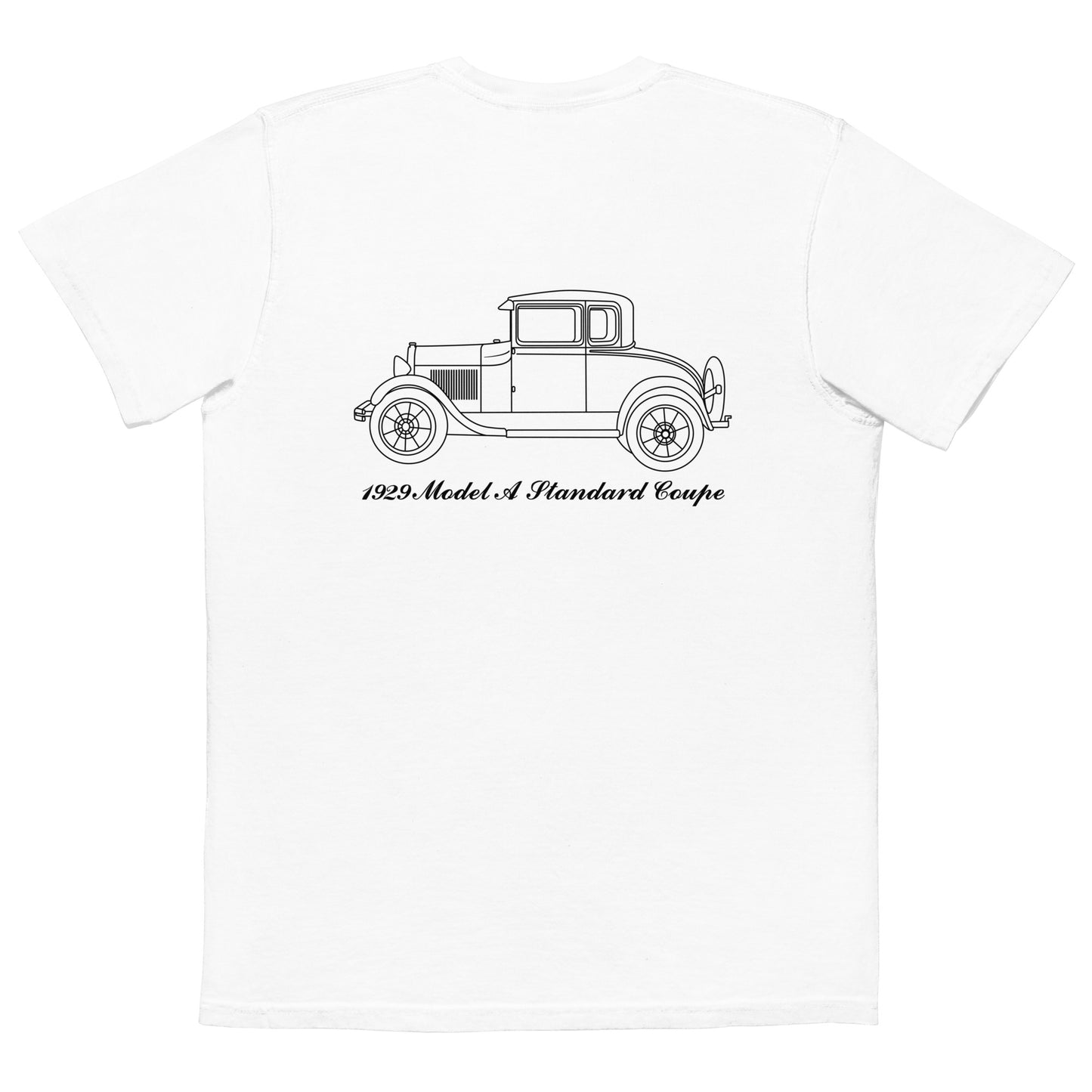 1929 Standard Coupe White Pocket T-Shirt