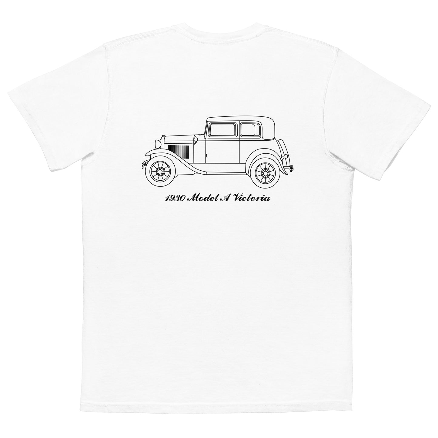 1930 Victoria White Pocket T-Shirt