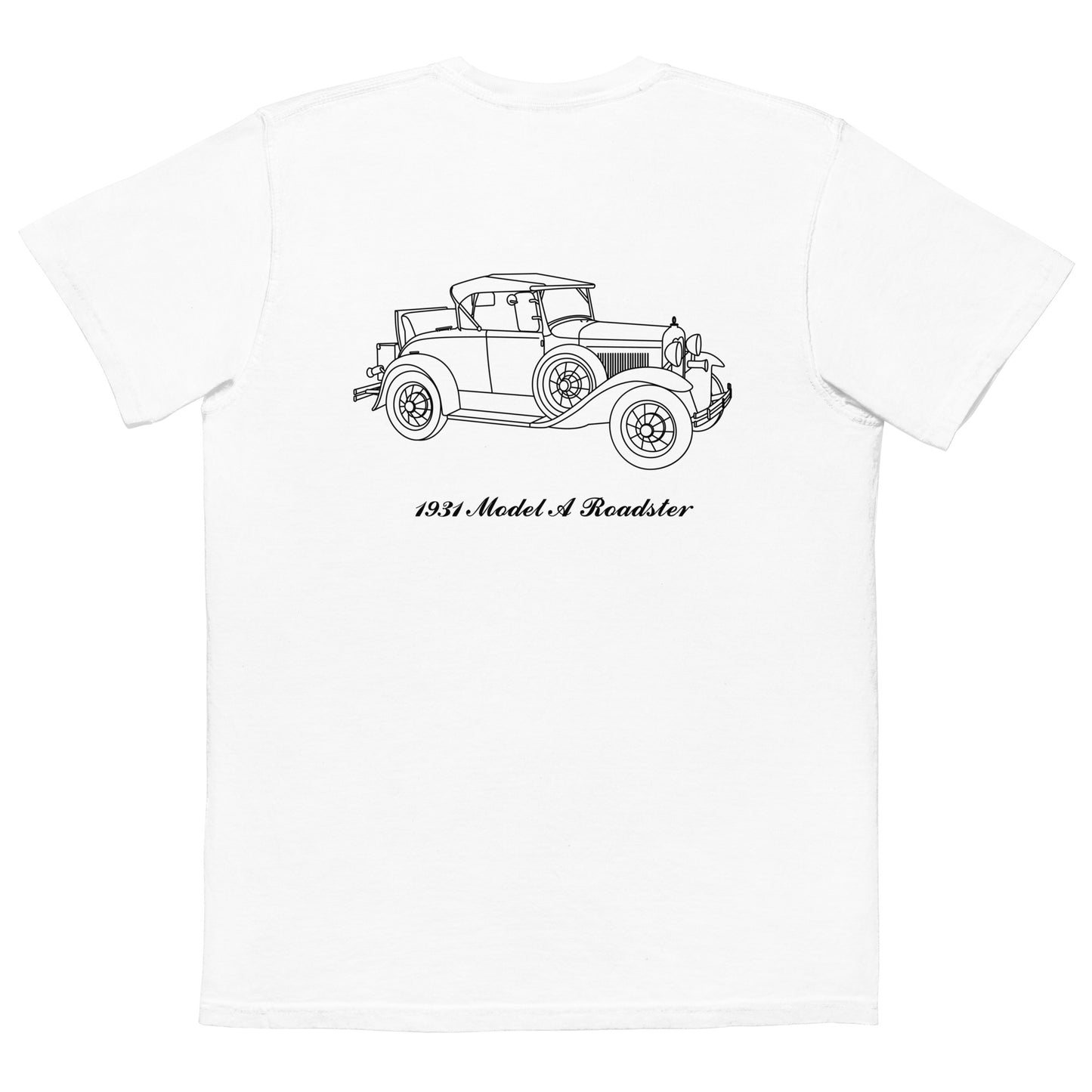 1931 Roadster White Pocket T-Shirt