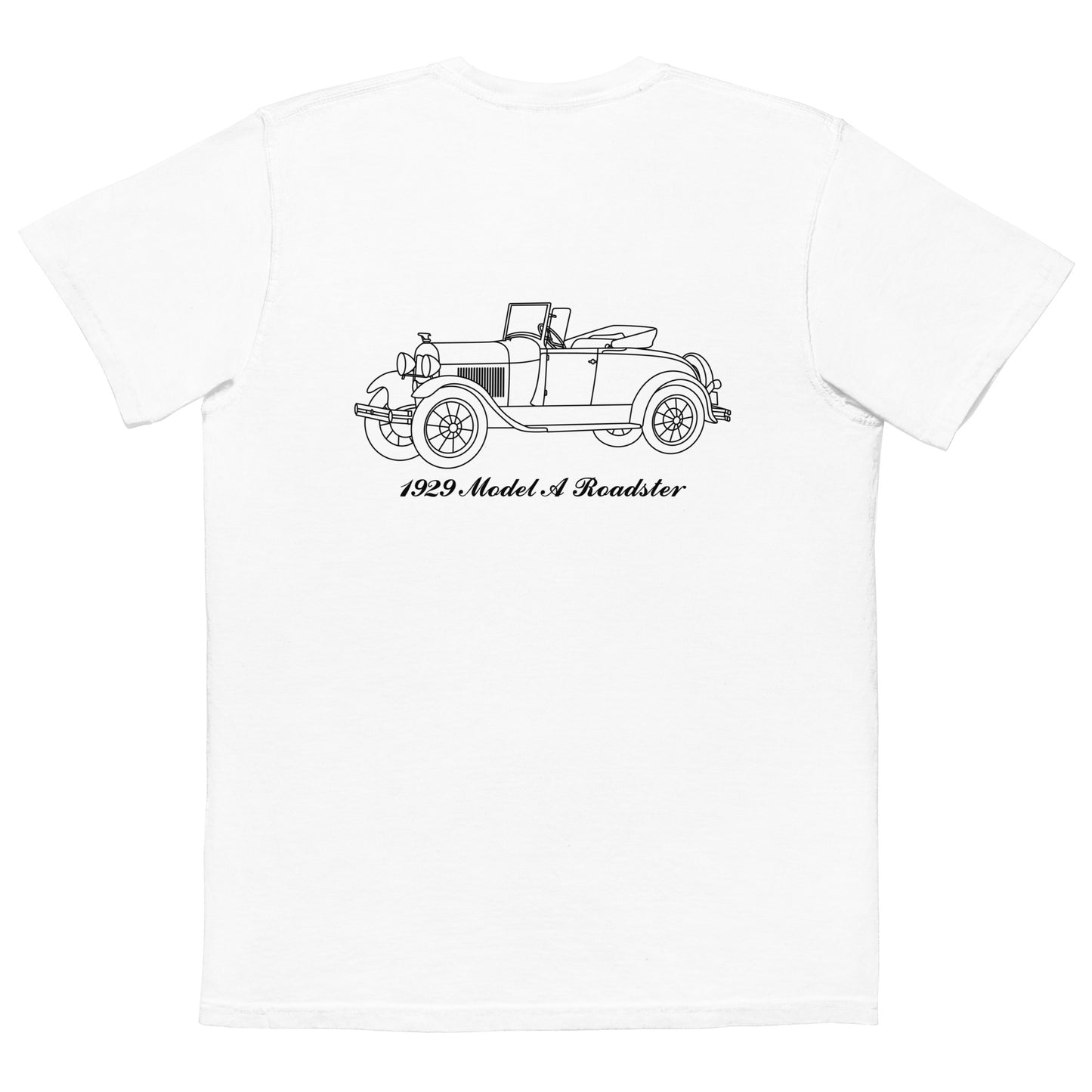 1929 Roadster White Pocket T-Shirt