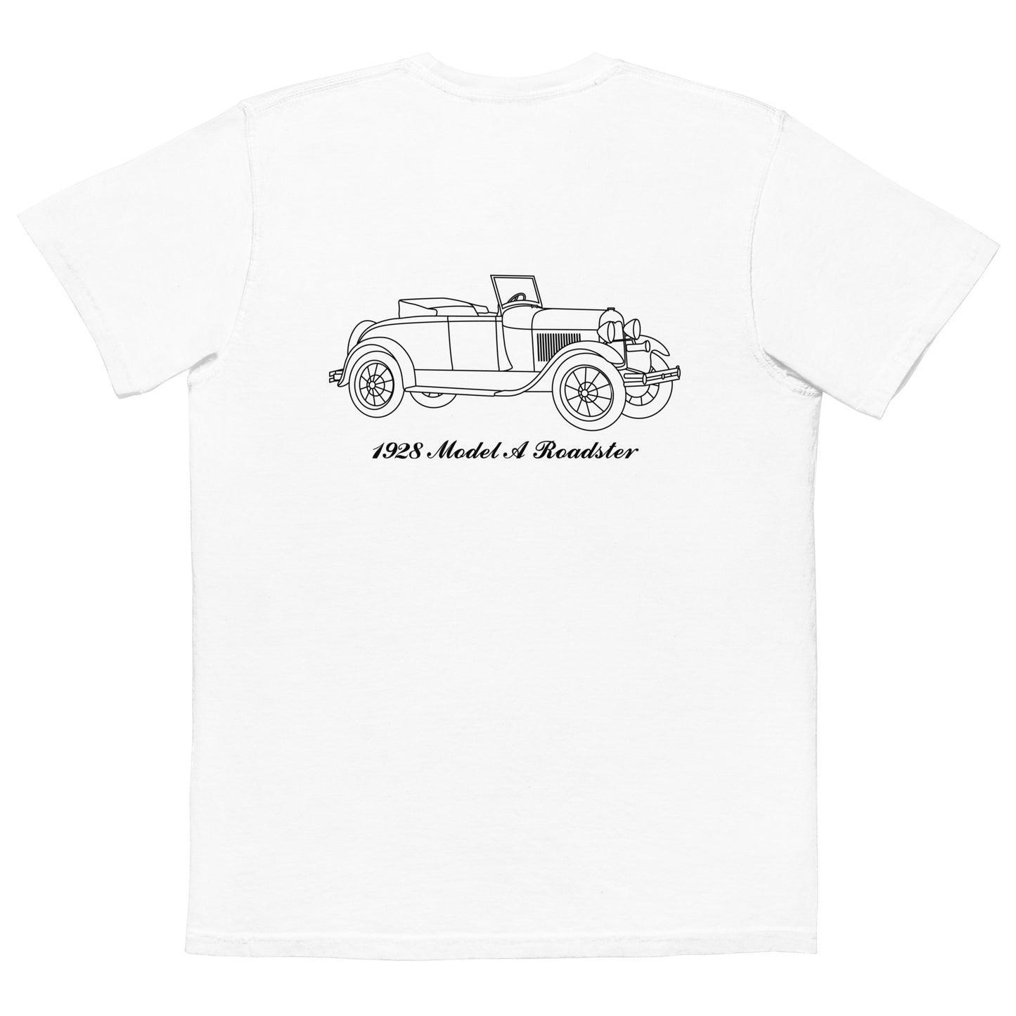 1928 Roadster White Pocket T-Shirt