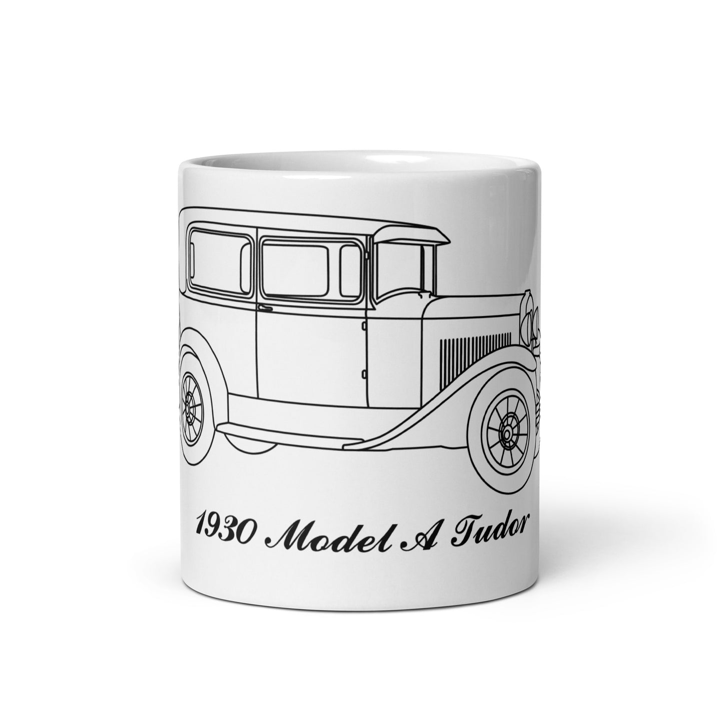 1930 Tudor White Mug