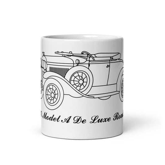 1930 De Luxe Roadster White Mug