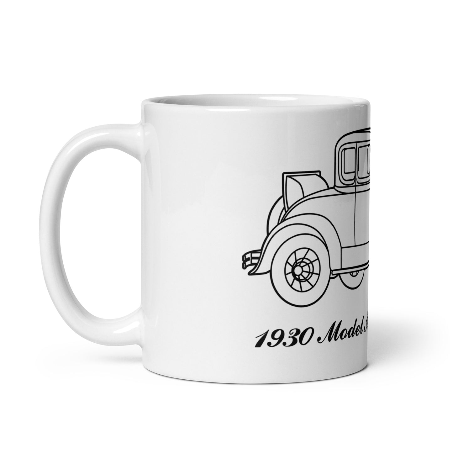 1930 De Luxe Coupe White Mug