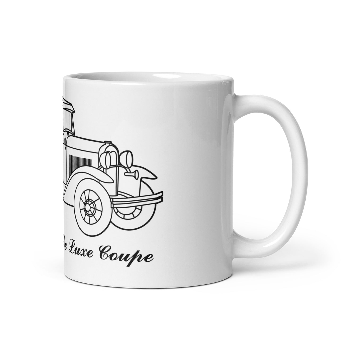 1930 De Luxe Coupe White Mug