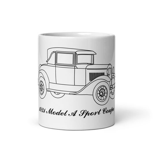 1931 Sport Coupe White Mug