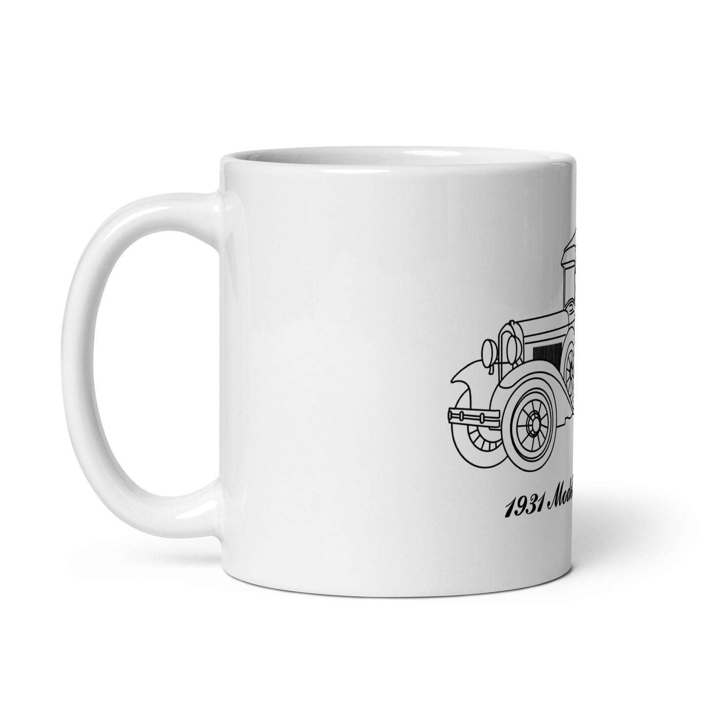 1931 Delivery White Mug