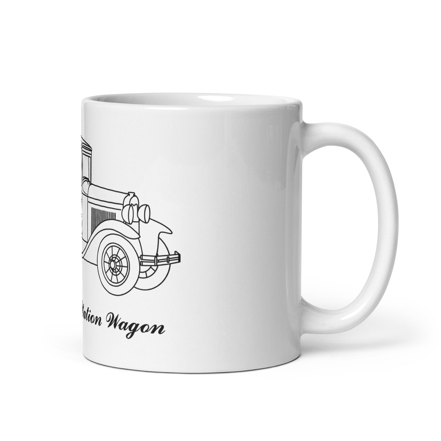1931 Station Wagon White Mug