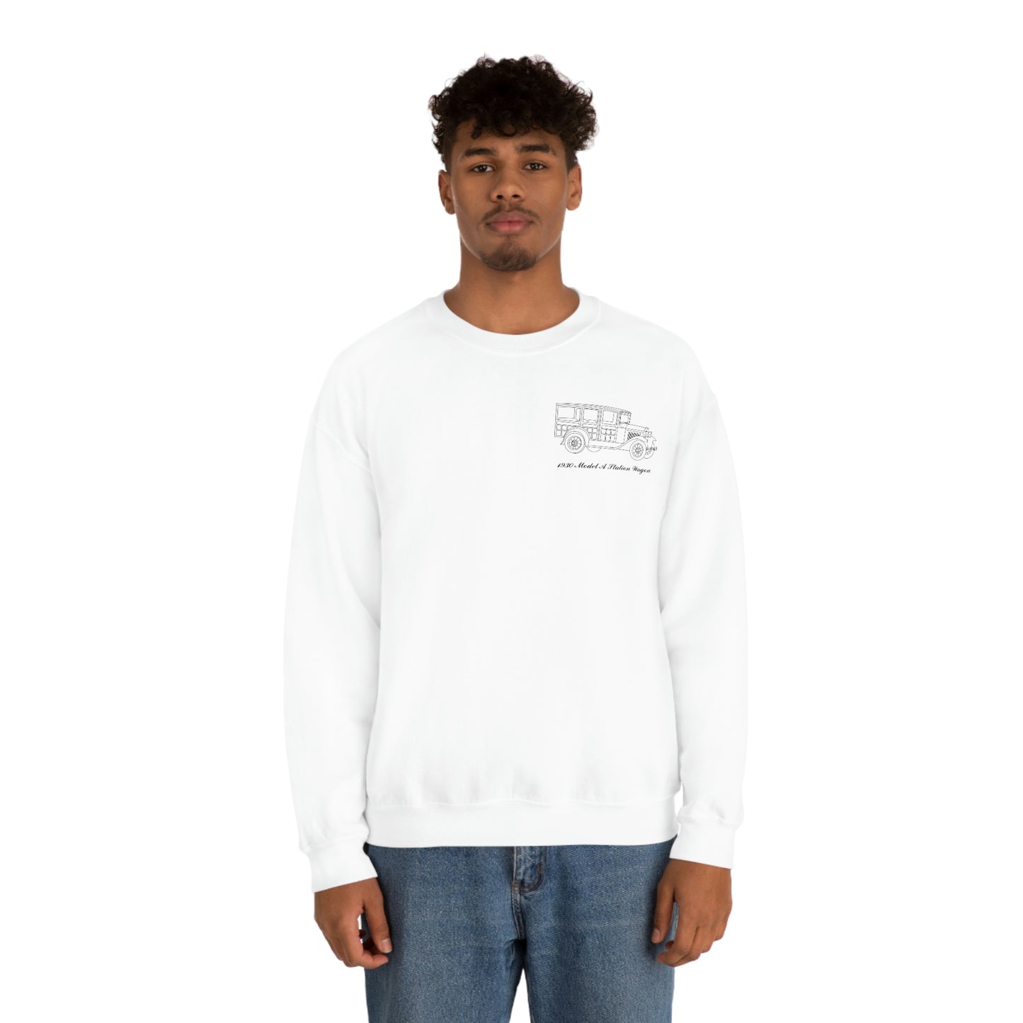 1930 Station Wagon Crewneck Sweatshirt