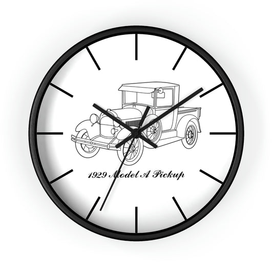 1929 Pickup Wall Clock