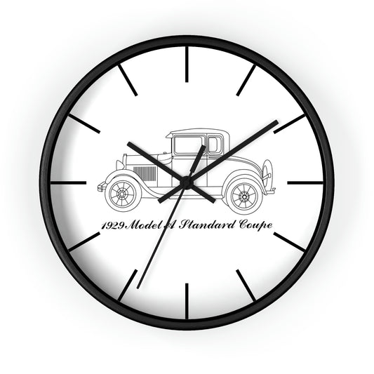 1929 Standard Coupe Wall Clock