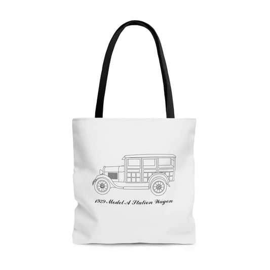 1929 Station Wagon Tote Bag