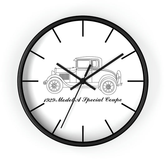 1929 Special Coupe Wall Clock